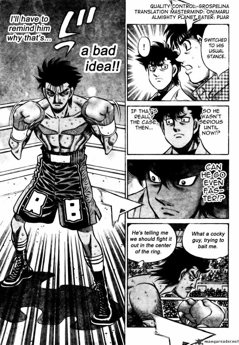 Hajime no Ippo: Fighting Spirit, Chapter 823 image 05
